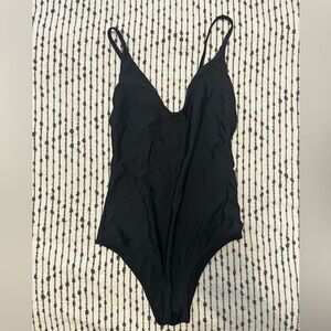 aerie scoop back cheeky one piece